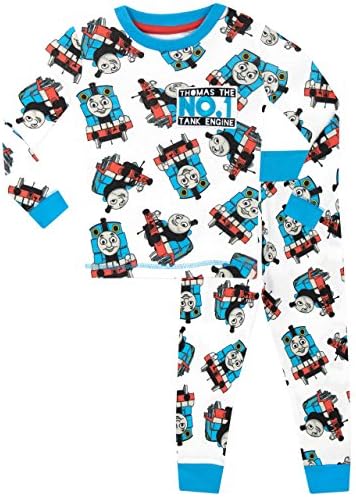 Thomas & Friends Boys Thomas The Tank Engine Pyjamas - Snuggle Fit - Ages 18 Months to 7 Years