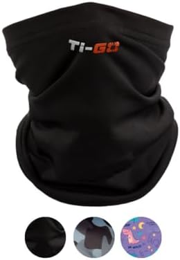 Ti-GO Kids Cycling Running Thermal Neck Warmer Childrens Toddler Snood (Camo)