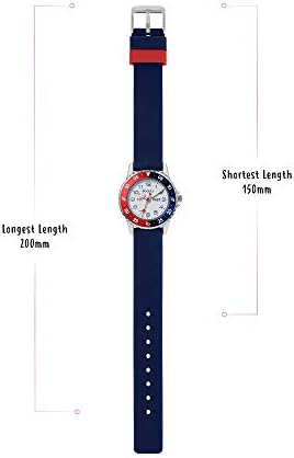 Tikkers Boy's Analogue Analog Quartz Watch With Silicone Strap ATK1040