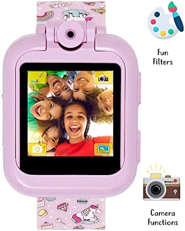 Tikkers Pink Unicorn Interactive Kids Smart Watch & Headphone Set TKS02-0003