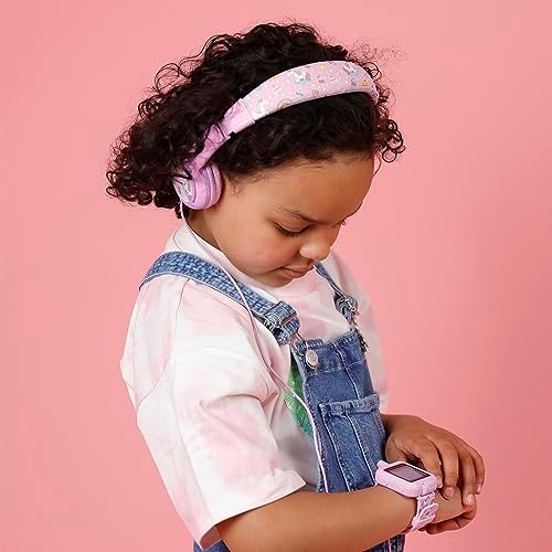 Tikkers Pink Unicorn Interactive Kids Smart Watch & Headphone Set TKS02-0003