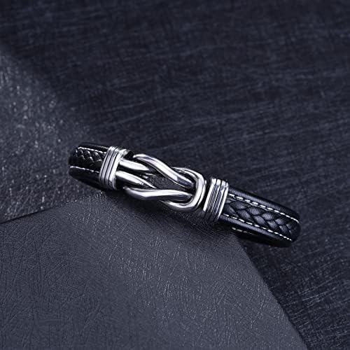 To My Son/Grandson/Husband/Boyfriend/Uncle/Nephew/Man/Brother Bracelet Braided Leather Bracelet For Son/Grandson/Husband/Boyfriend/Uncle/Nephew/Man/Brother Christmas Gifts Bracelet Gifts For Men