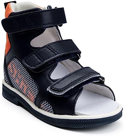 Toddlers Orthopedic Sandals with Arch Support High-Top Ankle Support Corrective AFO Shoes