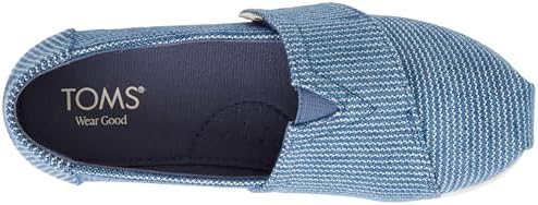 TOMS Boy's Alpargata Classic Slip-On Espadrille