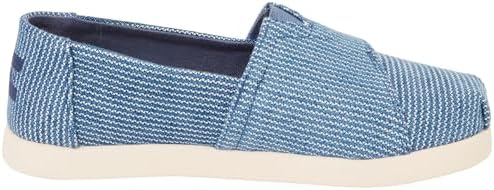 TOMS Boy's Alpargata Classic Slip-On Espadrille