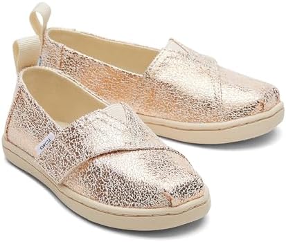 TOMS Girl's Tiny Alpargata Loafer Flat