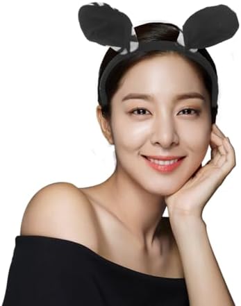 TOPBATHY Zebra Ear Headdress For Kids And Adults Soft Plush Animal Costume Set With Ears Tail Bow Tie And Gloves For Halloween Party Cosplay And Dress-up Events