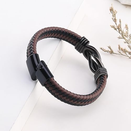 Toplstud Birthday Gift For Boys - Boys Bracelet Leather Bracelets - Teenage Boy Gifts - Birthday Presents For Son Grandson Nephew