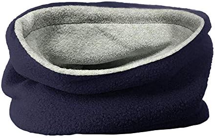 TOSKATOK® Childrens Kids Boys Girls Warm Winter Reversible Soft Fleece Snood Neckwarmer Scarf