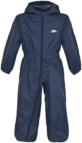Trespass Button All-in-One Waterproof Suit - Cobalt Blue