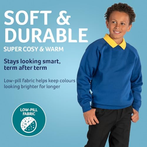 Trutex Limited Unisex Crew Neck Plain Sweatshirt