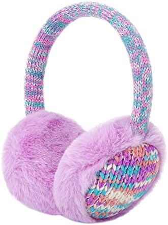 TSLBW Kids Earmuffs Winter Ear Muffs Earmuffs for Girls Plush Ear Cover Soft Velvet Ear Muff Winter Ear Warmers for Kids