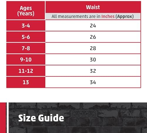 TuffStuff - Pro Work Junior Trouser - Kids Cargo Trousers - Workwear Trousers - Boys Work Trousers - Durable Trousers For Kids