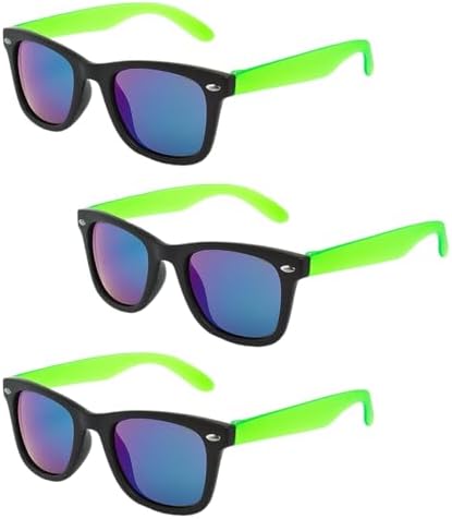 TUONYIS 3 Pcs Kids Sunglasses Boys Sunglasses Classic Style Retro Sun Shades Eye Glasses Toddler Kids Glasses UV400 Protection Unisex for Boys & Girls