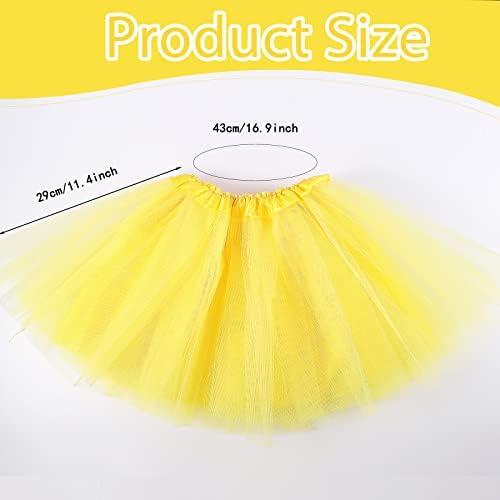 Tutu Skirt Layered Tulle Dance Skirts For Kids Girls Dance Birthday Princess Party