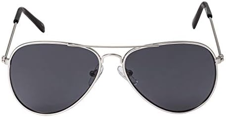 Ultra Kids Sunglasses - Classic Pilot Style UV400 Protection - Durable Metal Frames & Polycarbonate Lenses - Retro Look For Boys Girls - Stylish Sunglasses For Children