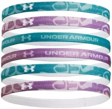 Under Armour Girls' Graphic Headbands 6-Pack