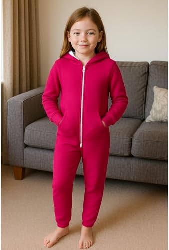 Urban Road Kids Unisex Plain Onesie Boys Girls Youth Toddlers All In One Jumpsuit