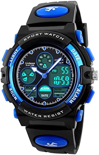 Urdesw Kid Watch for 6-12 Year Old Boys Kids Sports Digital Watch Unique Gifts for Teenager Age 6-15 Electronic Toys for Kids Age 6-15 Year Old Girl Boy Birthday Children's Day Gifts
