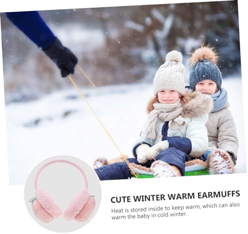 VALICLUD 2pcs Earmuffs For Boys And Girls Boys Girls Months Plush Warm Earcap Winter Ear Defenders