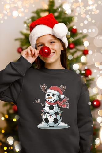 Varsany Football Christmas Jumper For Kids – Boys Festive Christmas Jumpers Football Themed Christmas Jumpers For Children