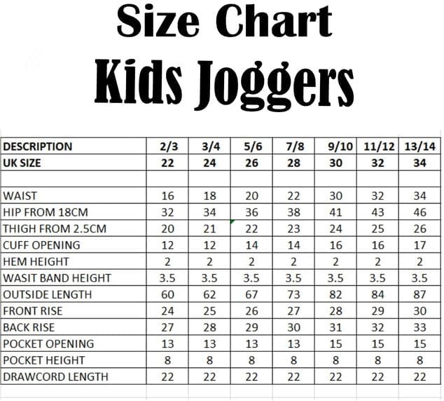 VEARZ Unisex Kids PE Fleece Joggers - Boys Girls School Jog Pants Elasticated Cuff Jogging Sweatpants Tracksuit Bottoms Age 2-13 Years