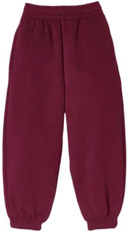 VEARZ Unisex Kids PE Fleece Joggers - Boys Girls School Jog Pants Elasticated Cuff Jogging Sweatpants Tracksuit Bottoms Age 2-13 Years