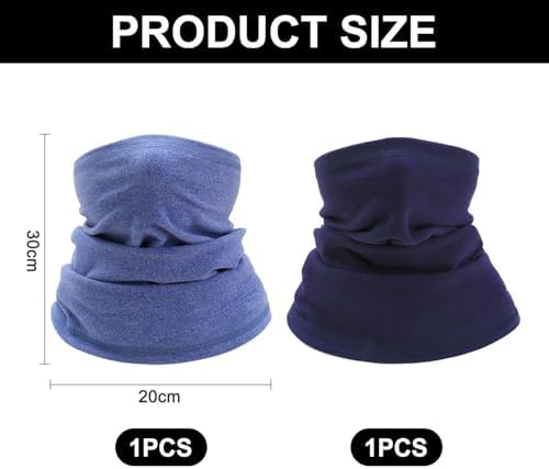 VEHYEGOI 2 Pieces Of Children'S Masks Multifunctional Masks Windproof Neck Mask Sports Neck Gaiter Winter Warmth Supplies