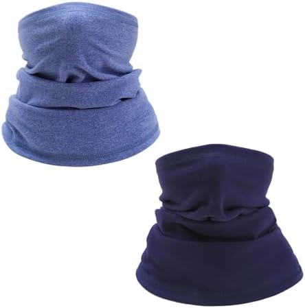 VEHYEGOI 2 Pieces Of Children'S Masks Multifunctional Masks Windproof Neck Mask Sports Neck Gaiter Winter Warmth Supplies