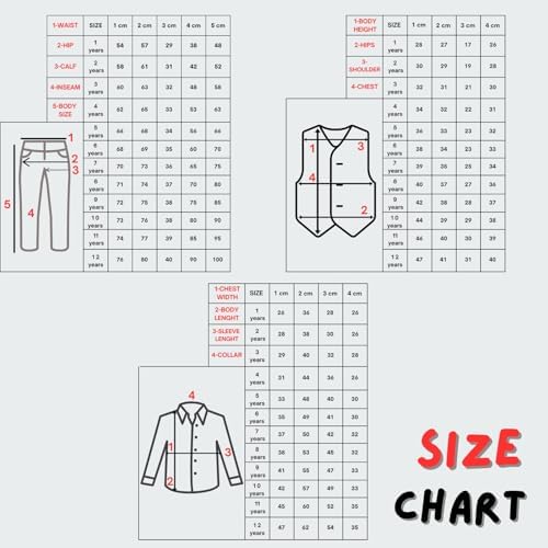 Vest Suit For Boys 4-Piece Set Shirt Pants Vest And Bow Tie Party And Formal Wear For Boys Aged 1-13 Years