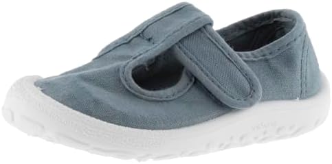 victoria Unisex Gong Fu Canvas Espadrilles & Side Elastics & Caramel Sole 108019 for Children