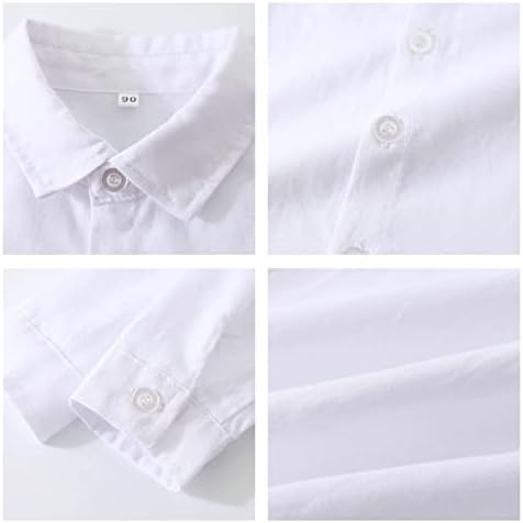 Volunboy Baby Boys Gentleman Suit Toddler Formal Waistcoat Outfit Wedding Shirts + Vest +Bow Tie 4 PCS Set