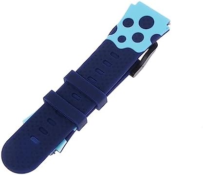Vsilay Replacement Silicone Watch Strap Sweat-proof Bracelet Watchband Universal For 16mm/20mm Width Kid Phone Watch