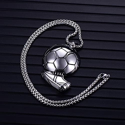 Vsilay Soccer Ball Jewelry Football Pendant Necklace - Sport Charm For Kids' Soccer Party Decor & Birthday