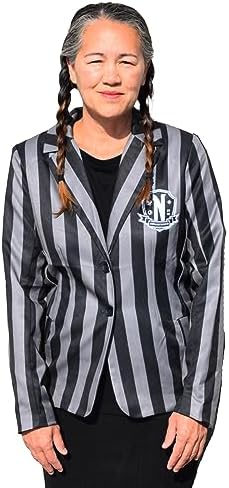 Wednesday Nevermore Girls Cosplay Blazer