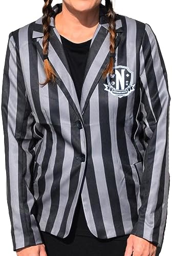 Wednesday Nevermore Girls Cosplay Blazer