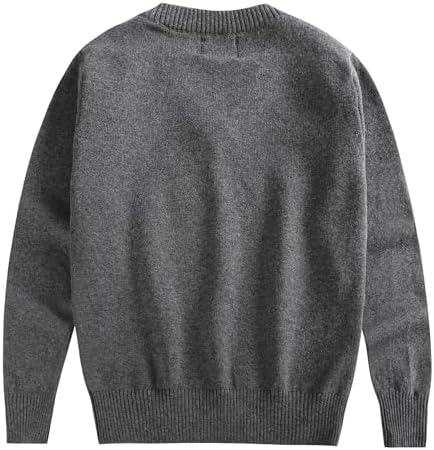 Wellwits Kids Boys Girls Ribbed V Neck Jumper Knit Pullover Sweater 14-15 Years
