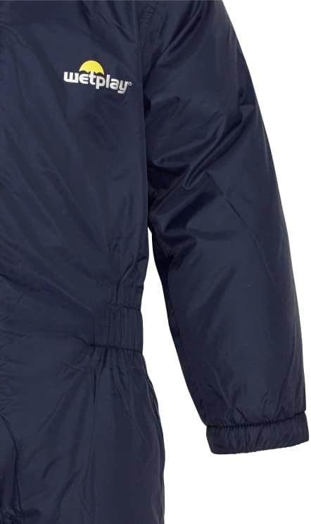 Wetplay Kids Padded All-in-One Waterproof Suit Snowsuit Childs Childrens Boys Girls