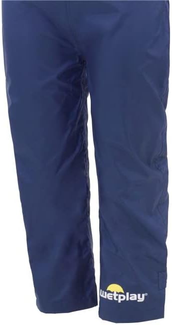 Wetplay Kids Waterproof Dungarees RAIN Over Trousers Boys Girls Childs Childrens