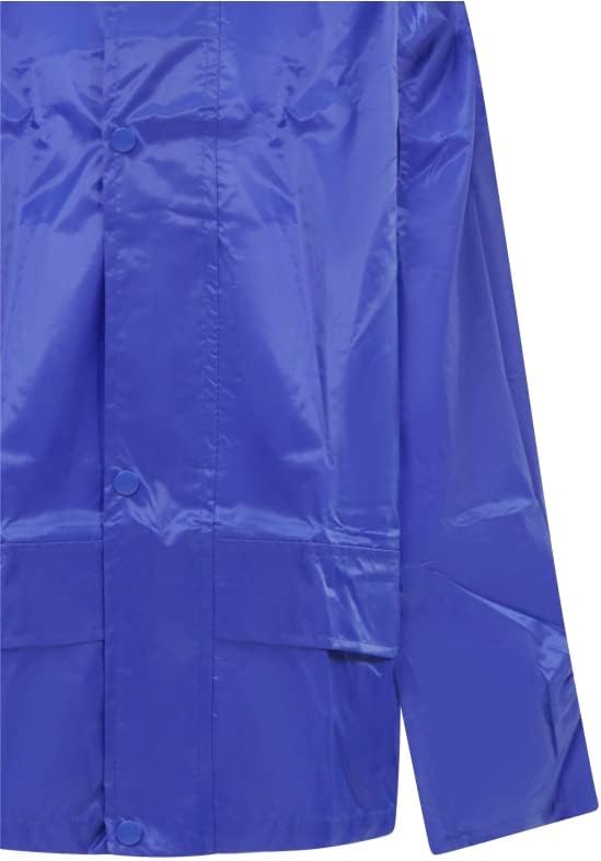 Wetplay Waterproof Rain Jacket For Kids Childs Childrens Boys Girls With Hood Lightweight Raincoat