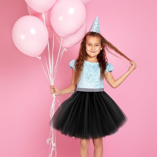 WLLHYF Tutu Skirt 3 Layered Tulle Sequin Star Ballet Dance Skirts Princess Party Fancy Dress Tutu Festive Party Dress Up Costume For Girls Women Toddler Baby Christmas Birthday
