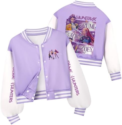 WOGOYO K_pop D-Demons H-Hunters Sweatshirt for Kids Girls Boys HoodiesHoodies Y2k Pullover Carton Print Sweatshirt