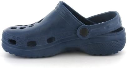 Wynsors Pop Blue Boys Sandals & Sliders - Boys Clogs Made From Moulded EVA With Moveable Back Strap. Stylish & Comfortable Kids Clogs For Casual Wear