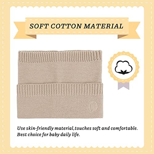 XIAOHAWANG Knitted Baby Boys Girls Scarf Warm Autumn Winter Toddler Scarves Cotton Kids Neck Warmer