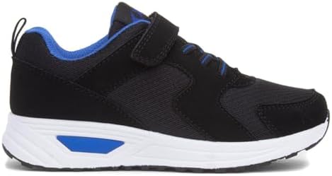 XL Kids Black & Blue Easy Fasten Trainer