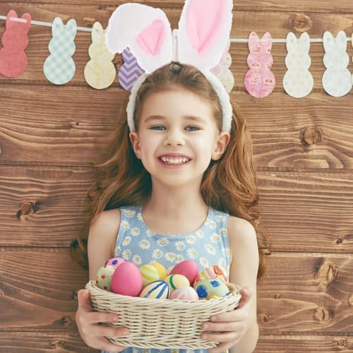 XNBTFK Bunny Ears Hairbands Cute Easter Plush Rabbit Ears Headband Cosplay Costume Fancy Dress Up Accessories Hair Styling Party Favor Decoration For Easter Party Favor Costume Decoration
