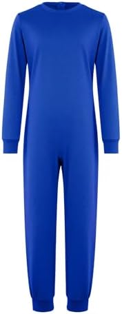 Xnihocha Girls Boys Special Needs Adaptive Clothes Anti-Strip Full Body Romper Kids One-Piece Jumpsuit Onesies Bodysuit