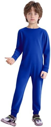 Xnihocha Girls Boys Special Needs Adaptive Clothes Anti-Strip Full Body Romper Kids One-Piece Jumpsuit Onesies Bodysuit