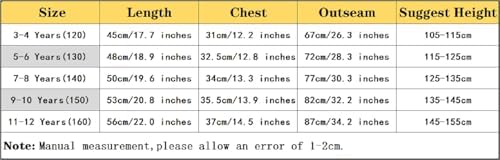 Xpialong Pajamas Set No.7 Fans Boys 2Pcs Ronaldo Nightwear Sleepsuit Soft Pjs