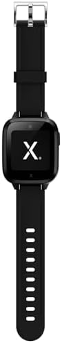XPLORA Kidzi - Watch Phone For Children 4G - Calls Messages Kids School Mode SOS Function GPS Location Camera And Pedometer - Including 3 Months Free Subscription (BLACK)